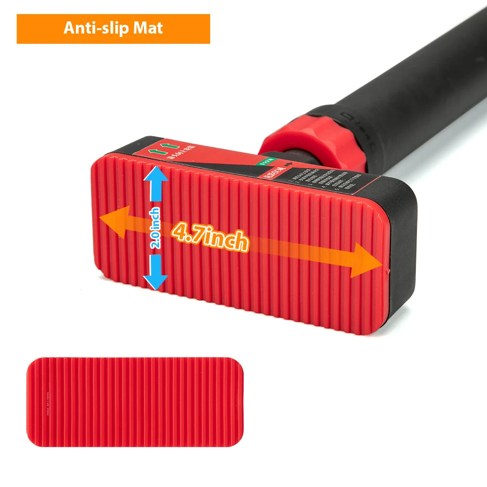 Adjustable Pull-Up Bar with Level Gauge – 69–92cm Doorway Chin-Up Bar, 200kg Max Load Capacity for Strength Training